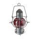 Red houseboat lamp