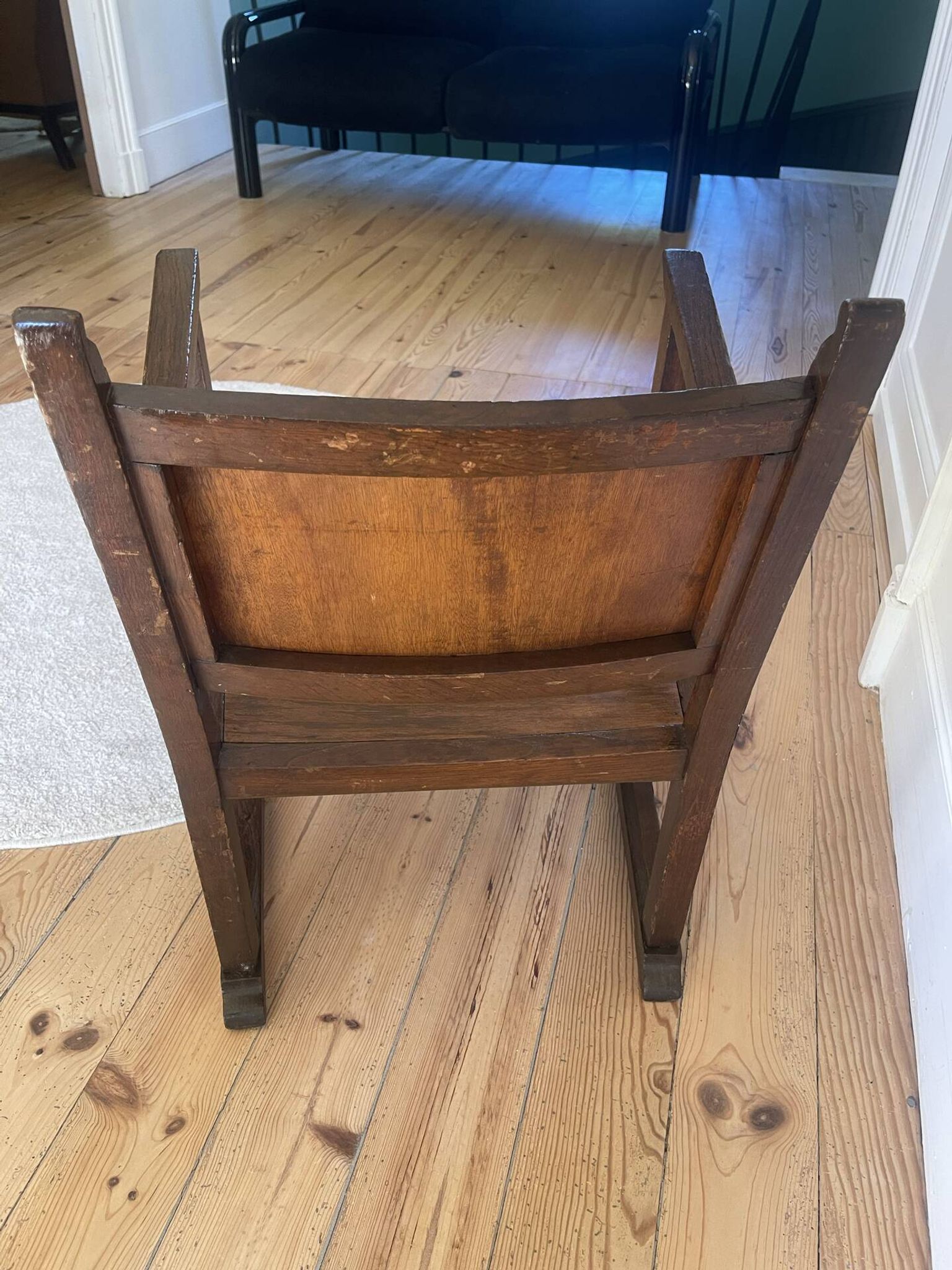 Fauteuils art déco  en bois