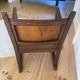 Art Deco wooden armchairs