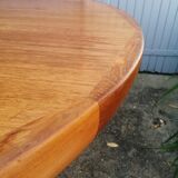Danish teak dining table from the 1971s with extension cord