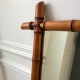 barber mirror style bamboo XXth