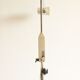 Vintage adjustable chrome medical precision light by Derungs Licht, Switzerland 1980s.