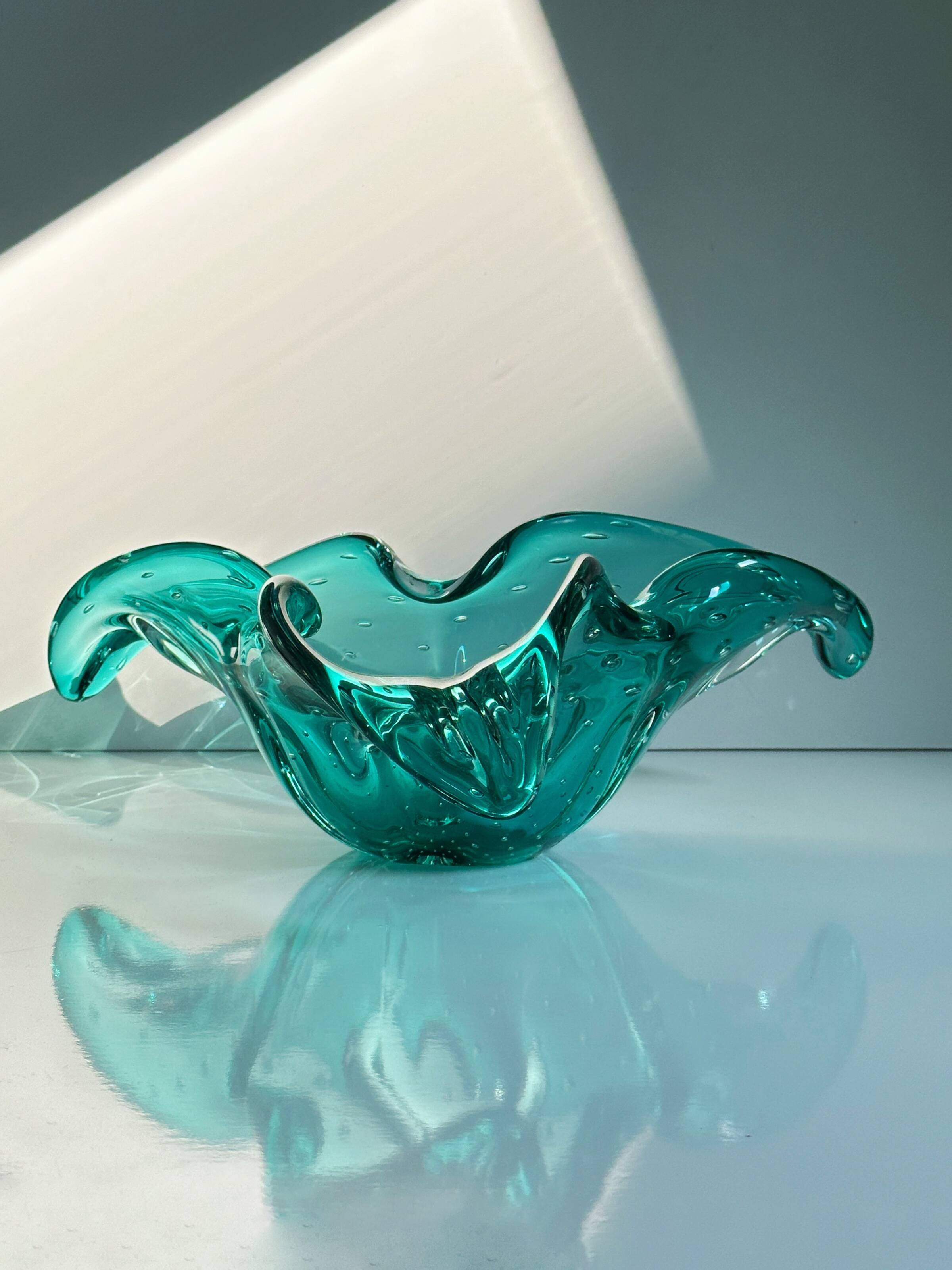 Large Murano Bullicante Centerpiece Bowl
