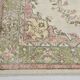 Tapis persan floral vert clair et beige, 204x320 cm