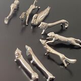 8 different animal knife holders
