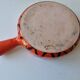 Red ceramic saucepan Terfeu Vallauris 5060 (capron, picault...)