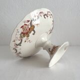 Compotier en terre de fer polychrome « Wentworth » Bishop & Stonier