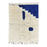 Moja-tapis berbère marocain shaggy personnalisé