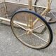 Vintage brass service 4 wheels
