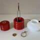 Vintage 70s ceramic design lantern lamp