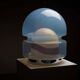 "BEBA" Table Lamp By E. Radaelli for Lamperti