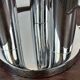 Vintage Space Age chrome table lamp 1970s