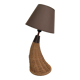 Lampe vintage en rafia