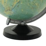 Grand globe terrestre vintage, globe politique, Räth 33 cm