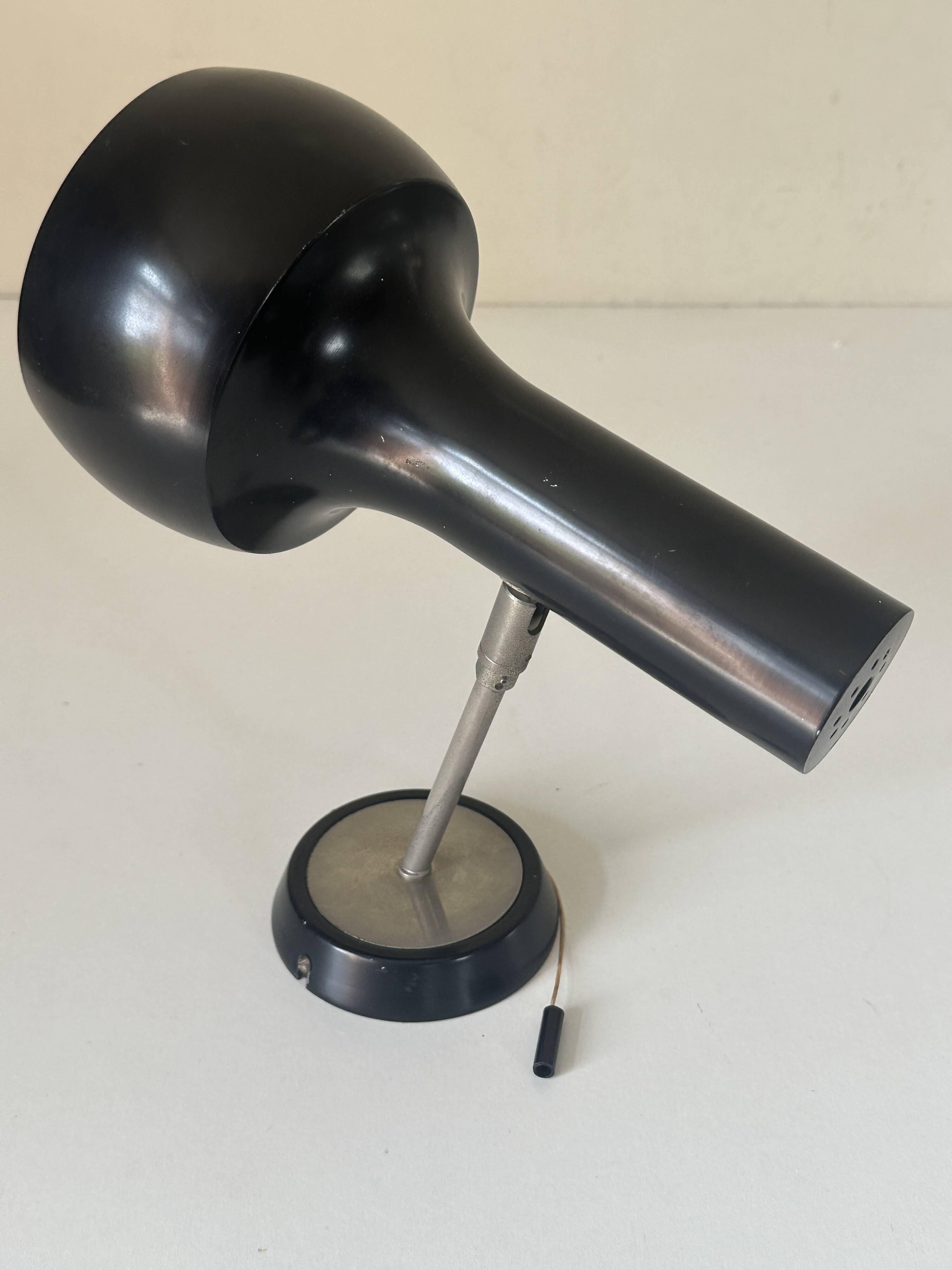 Vintage 70s Swiss design wall lamp