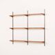 Kai Kristiansen shelving unit, set of 6 shelves, FM Møbler, Denmark 1960s