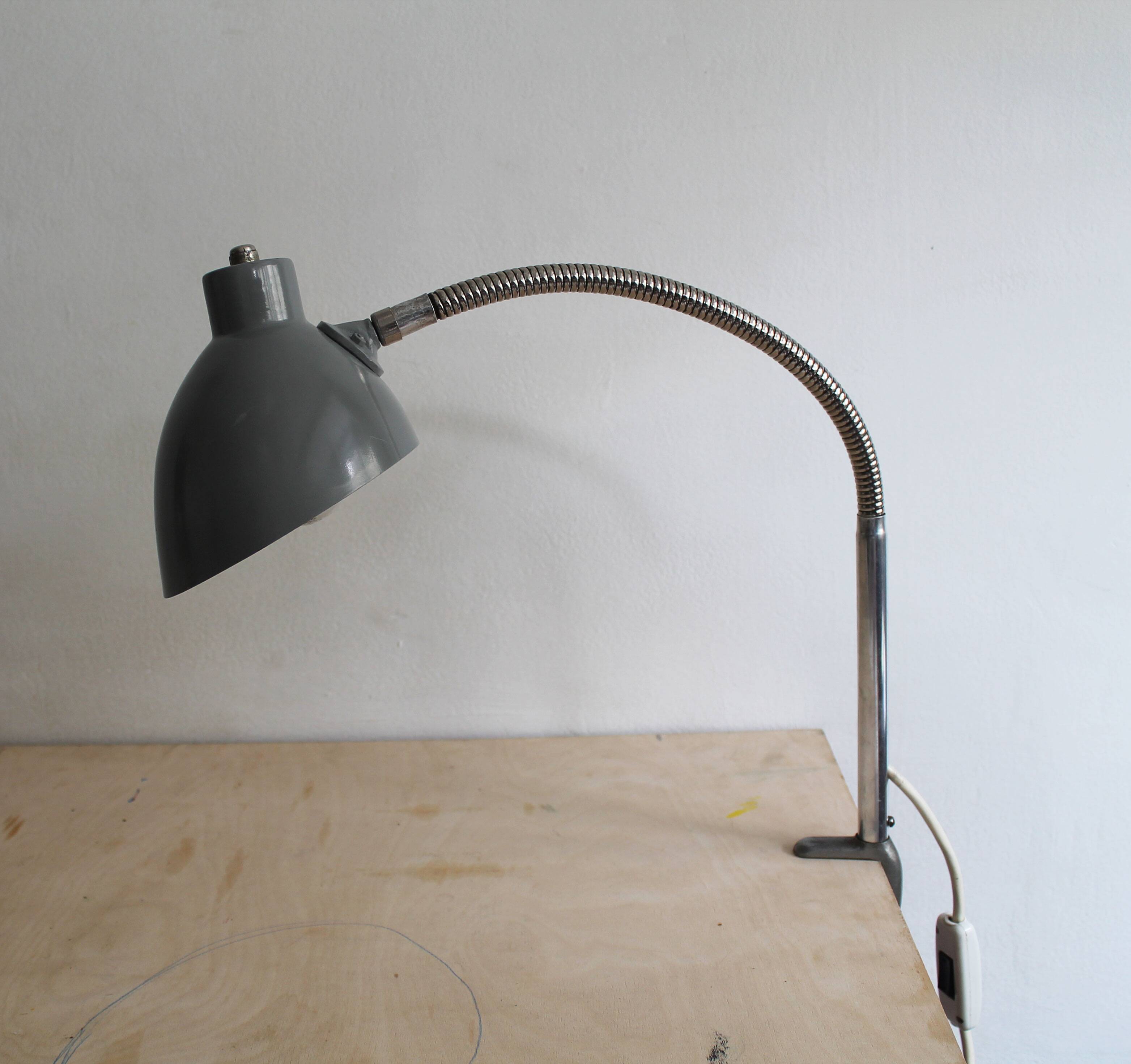 1960s Industrial table lamp