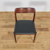 Mid-century Danish dining chairs from Uldum Møbelfabrik, Denmark, 1960s, set of 4