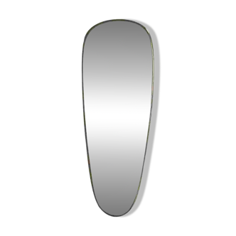 Gold mirror rearview mirror and free form from the 50s