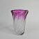 Vase lourd Val Saint Lambert, modèle Torsade, années 1950