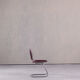 Vintage tubular steel dining chair, Italy, 1970’s