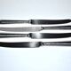 Lot de 4 couteaux anglais hiram wild sheffield england 24cm