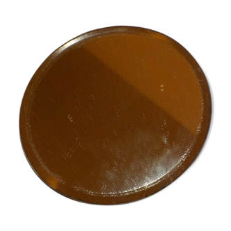 Miroir de poche ancien rond