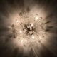 Snowflake wall or ceiling lamp by Emil Stejnar for Rupert Nikoll