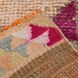 3x11 pale orange turkish vintage runner rug 75x332cm