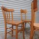 Lot de 4 chaises bistrot Thonet et Baumann