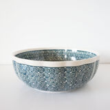 Salad bowl green circular pattern