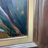 Oil on canvas, The Leap in Faith, Andrew Vicari