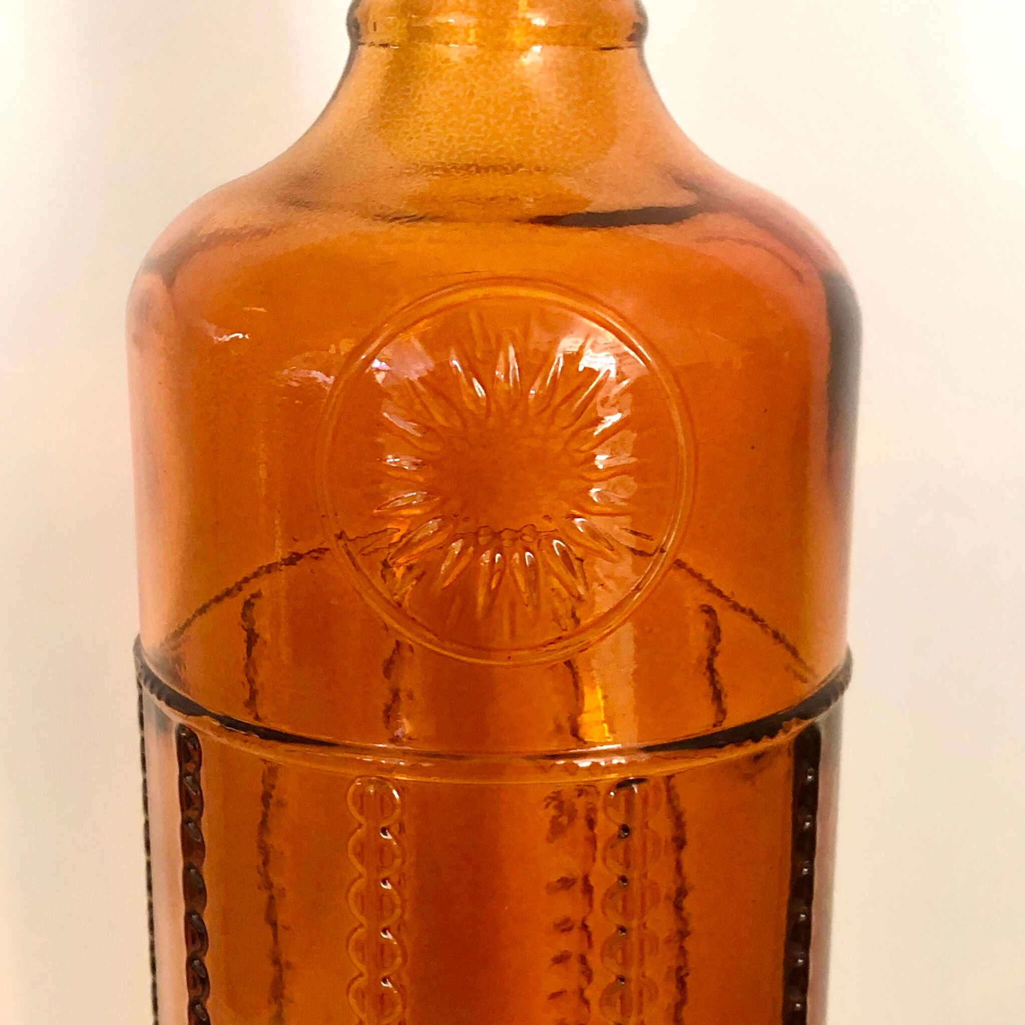 Bouteille ambrée