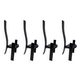 4 chaises Golem SD51 par Vico Magistretti pour Poggi, années 1960