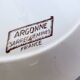 3 flat plates from Sarreguemines model Argonne 210734