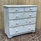 Victorian chest of drawers nineteenth in fir