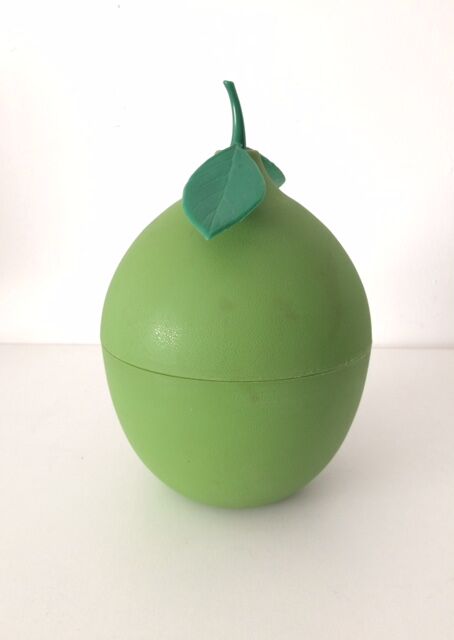 Plastic lemon ice bucket 1970