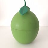 Plastic lemon ice bucket 1970