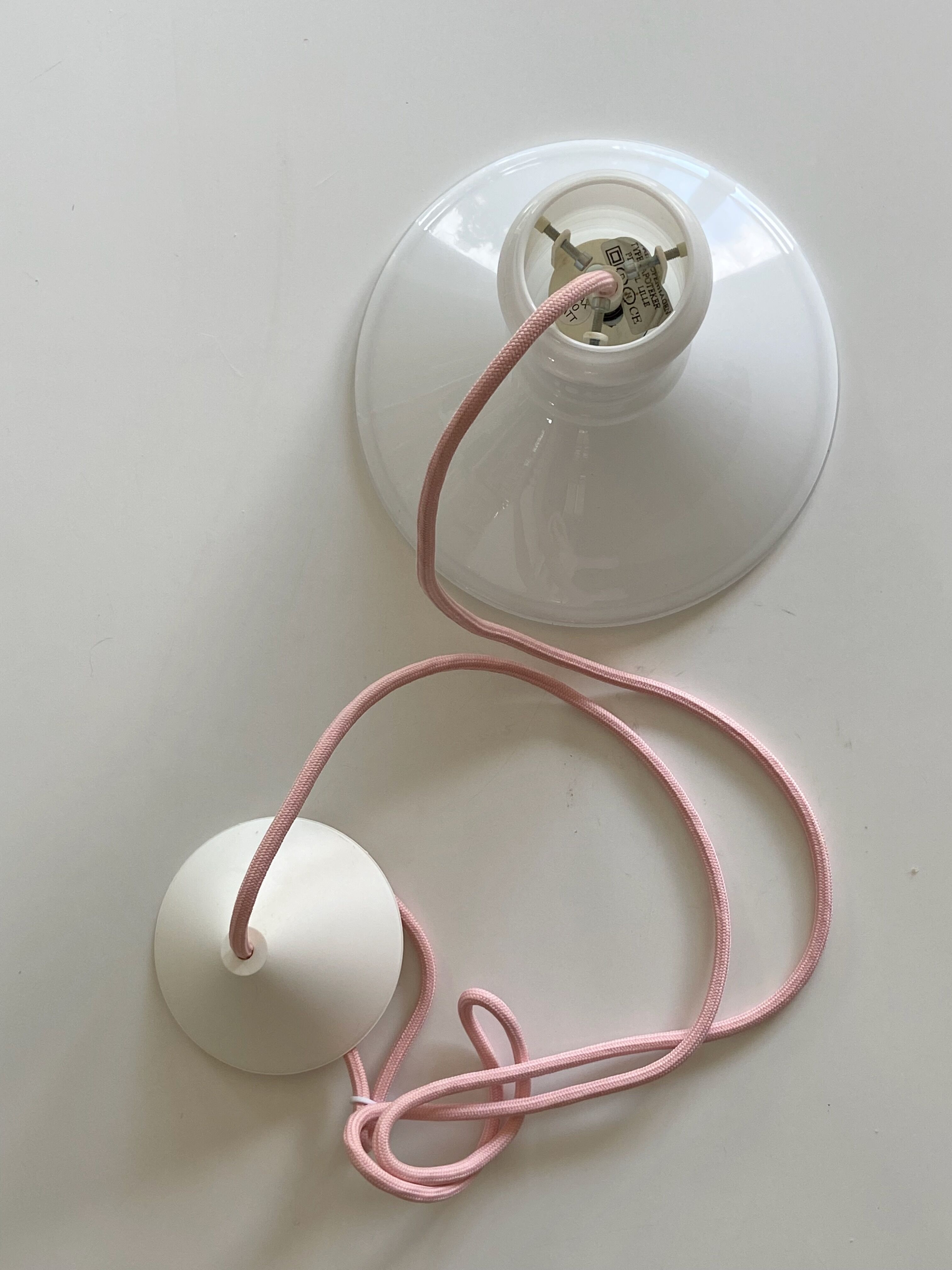 Sidse Werner small Apotheker Pendant Lamp by Holmegaard, Denmark, 1980s