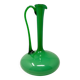 Vase carafe en opaline Empoli vert
