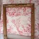 Frame rectangle morded wood mouldings