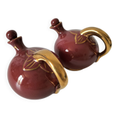 Two small pouring bottles Röd Rubin