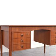 Mid-Century Danish Teak Desk, 1960s.