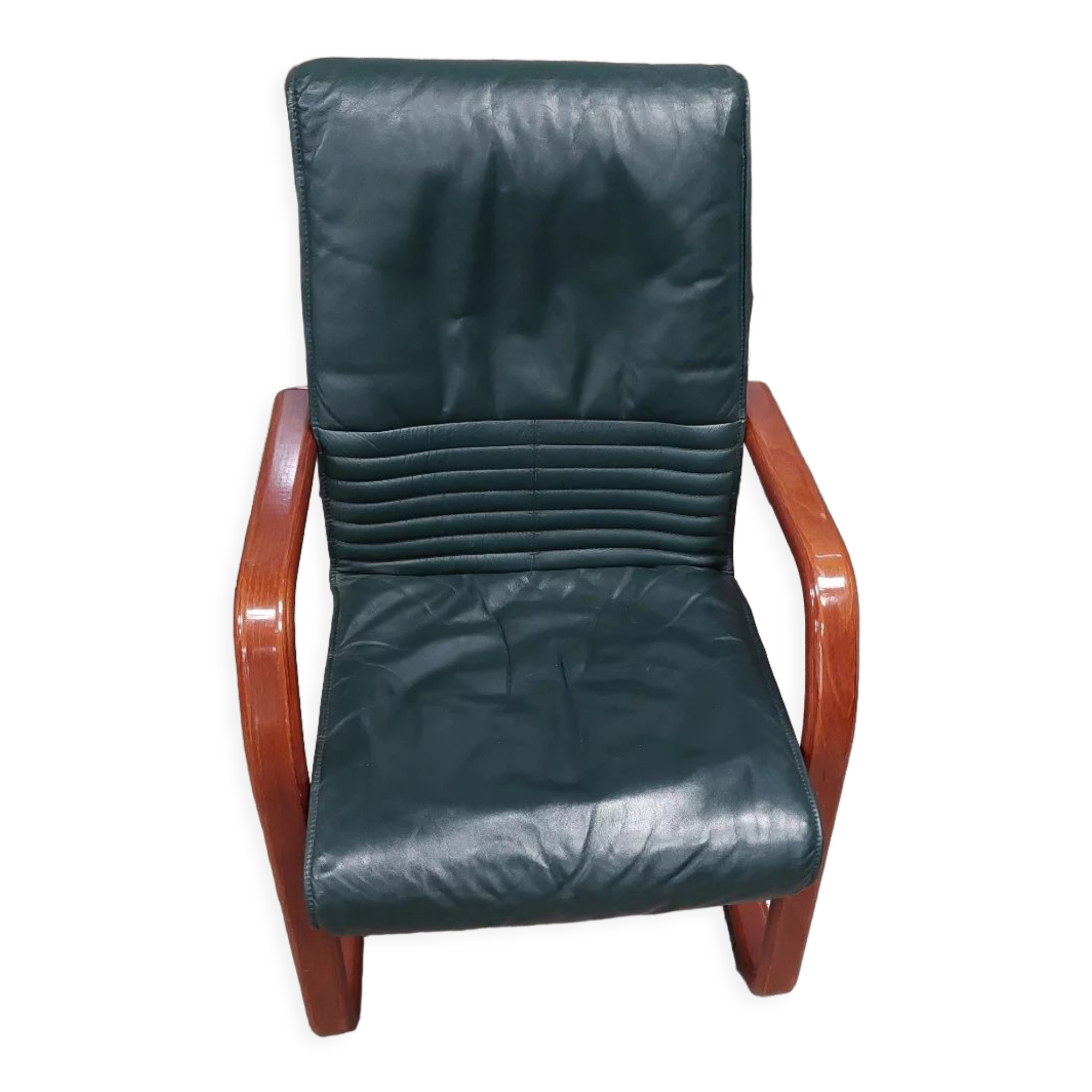 Leather armchair
