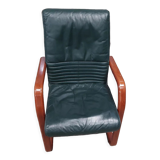 Leather armchair