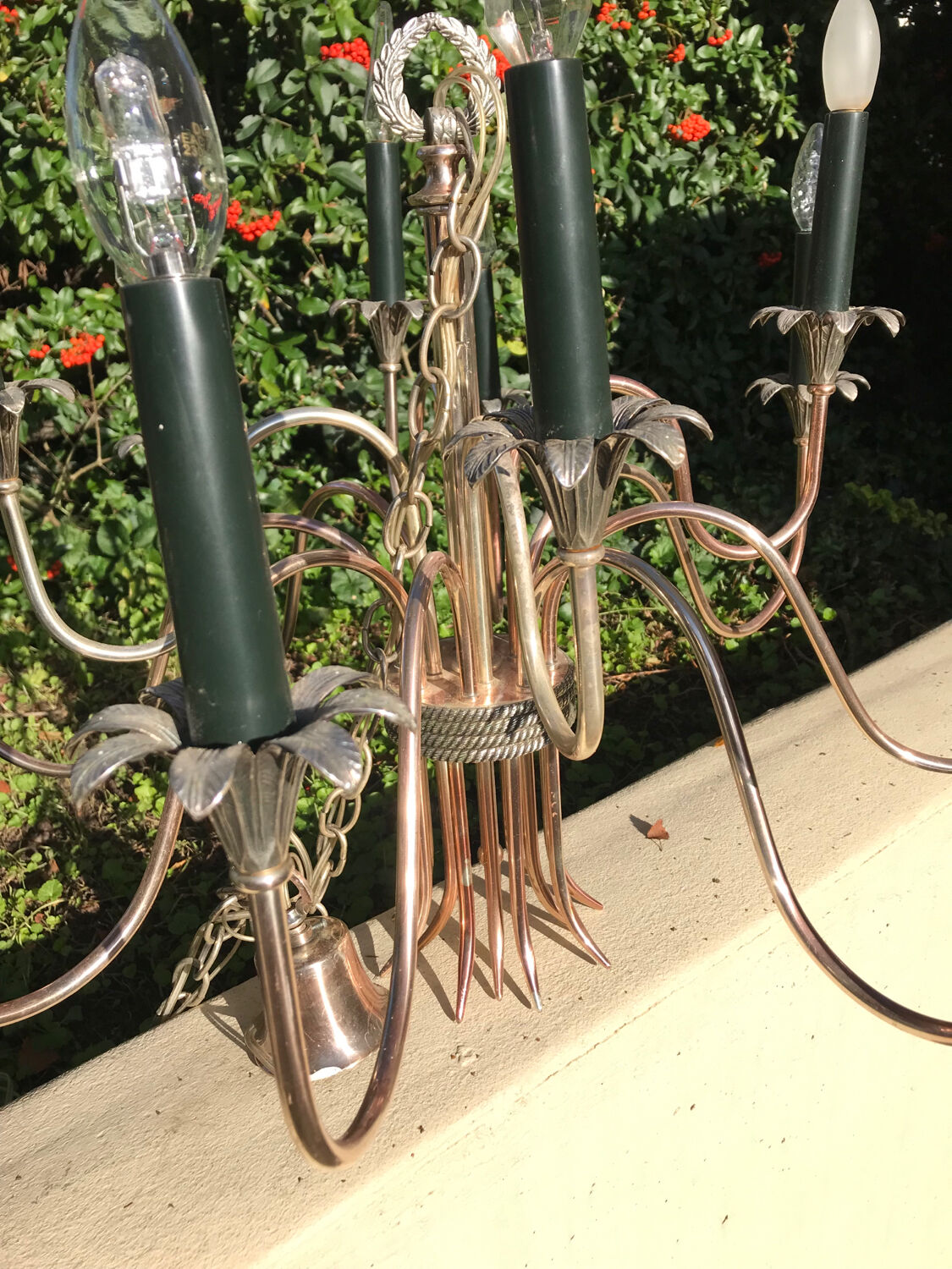 60s palm tree chandelier