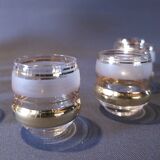Liquor decanter and its 7 glasses