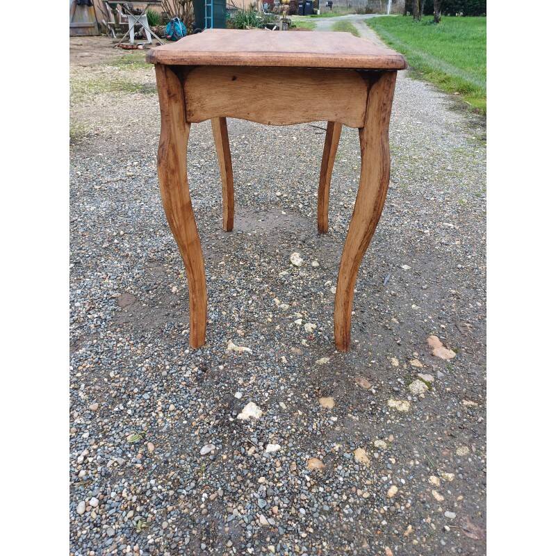 Table chêne, 1 tiroir