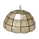 Mother-of-pearl and brass suspension