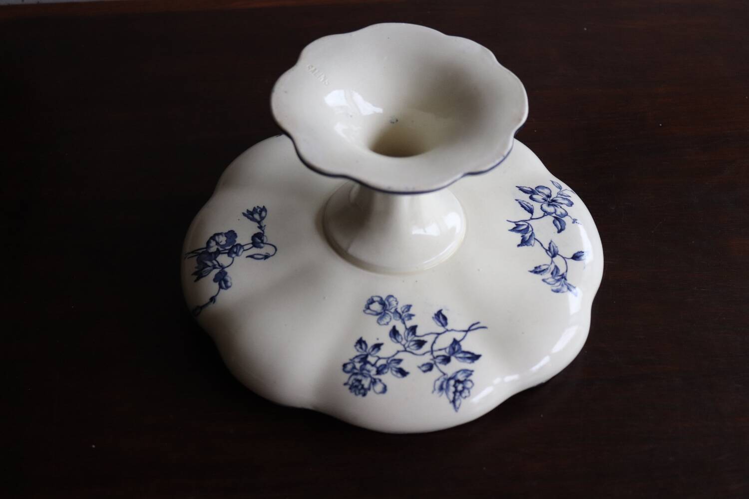 Iron earth compote bowl